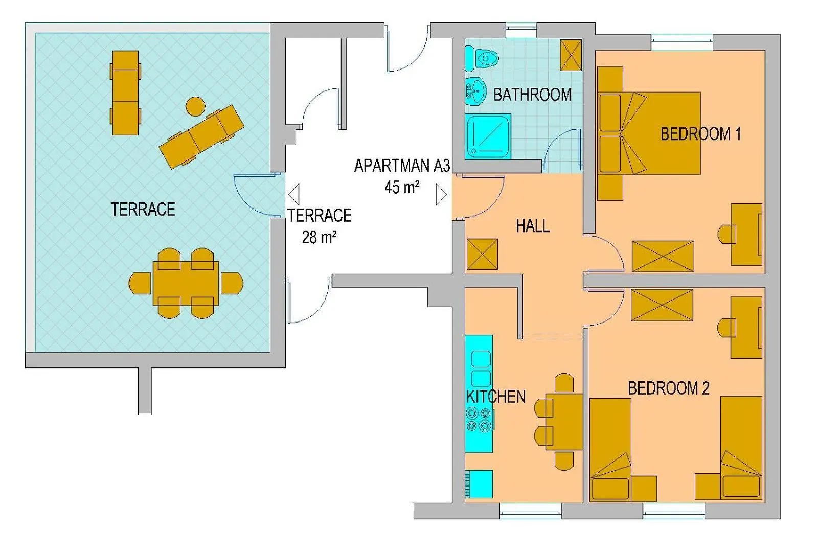 Apartmani Ždrelac 0*,  クロアチア